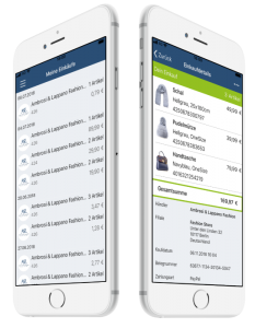 Einkaufshistorie mit den Belegen in der ROQQIO BuyBye App