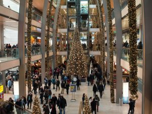 Weihnachts-Shopping