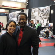 Mola Adebisi und Kim Samonte beim Samonte Cup 2019