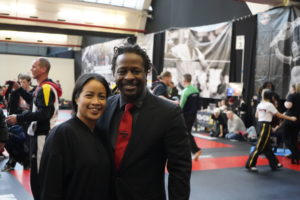 Mola Adebisi und Kim Samonte beim Samonte Cup 2019