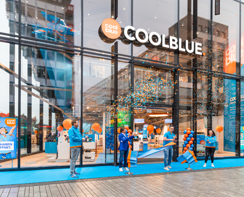 Store Eröffnung Coolblue Düsseldorf