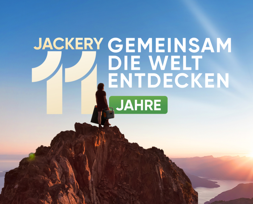 Jackery 11. Geburtstag