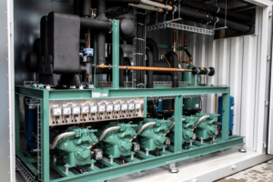 Voltavision Kältetechnikanlage mit Verdichter
