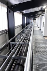 Voltavision Kältetechnikanlage Kaltwasserleitung