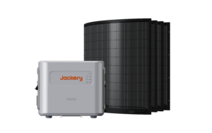 Jackery Navi2000 Balkonkraftwerk mit flexiblen Panels