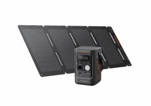 Jackery SolarSaga 40 Air mit und Explorer 300D