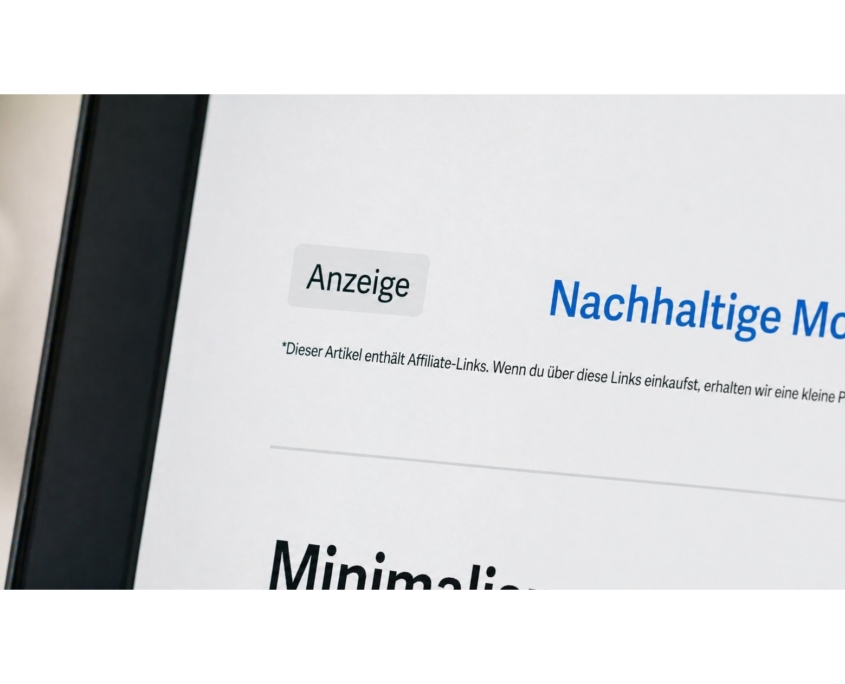 Affiliate Marketing Ethik I KI-generiert