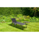 Technaxx Faltbare Solar-Sonnenliege TX-275 20W auf Rasen I © Technaxx - KI-bearbeitet