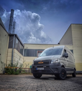 MAN TGE 4x4 mit Seikel-Fahrwerk und Differentialsperre